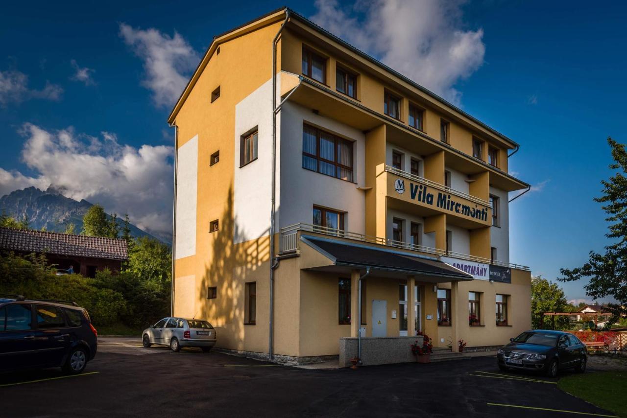 Miramonti Apartmány Vysoké Tatry Exterior foto